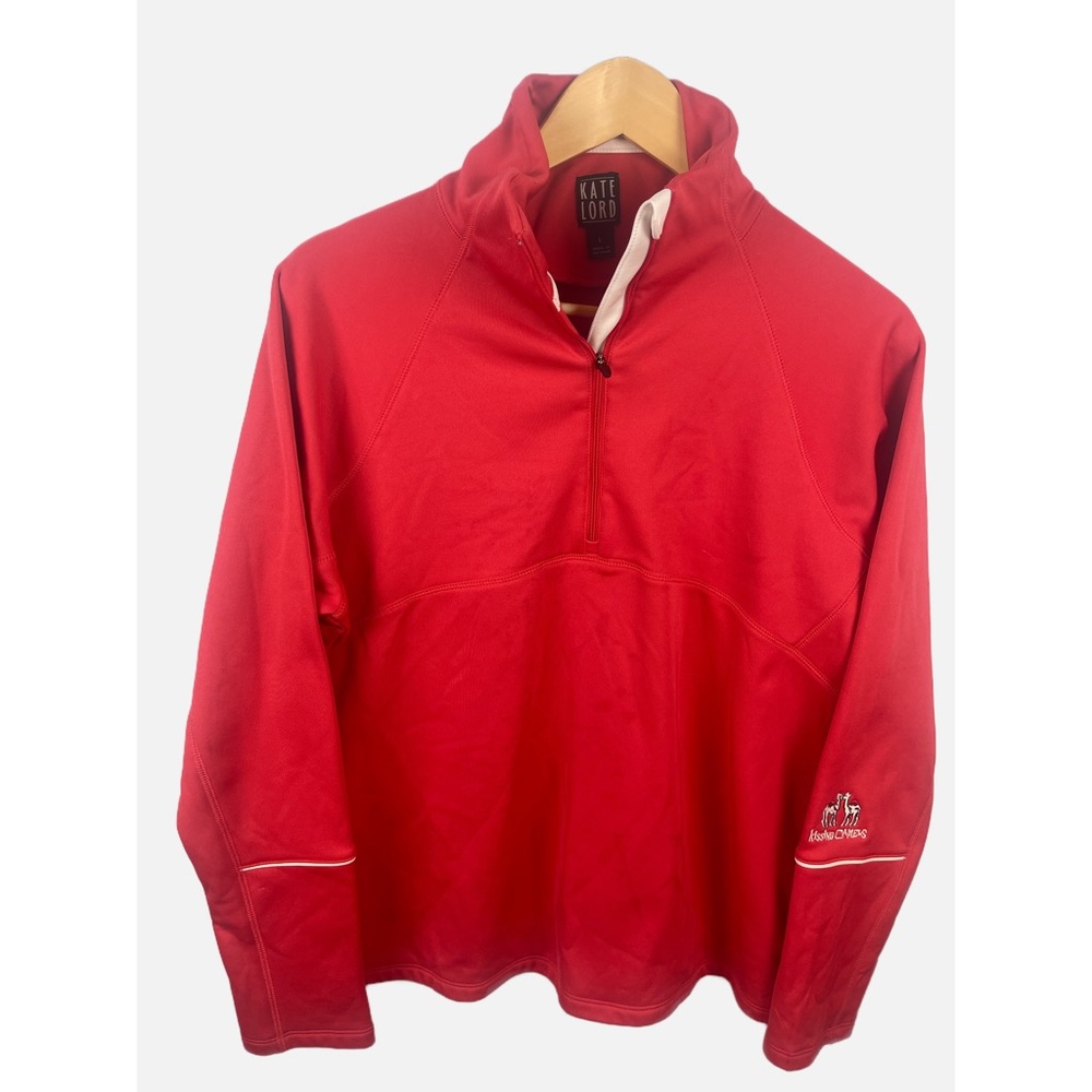 KATE FORD HALF ZIP JACKET size large